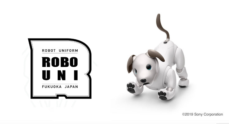 ロボット用アパレルブランドロボユニがソニー株式会社のエンタテインメントロボット『aibo』の公式ウェアを製作。渋谷スクランブルスクエアで開催のロボットファッションショー『ロボコレ2019』にて初公開！